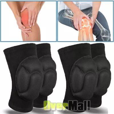 2 Pair Knee Pads Kneelet Protective Gear For Work Safety Construction Gardening • $8.99