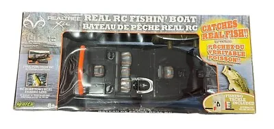 Real Tree Xtra Ignite- Rc Real Fishing Boat- Catch Real Fish Up To 2 Lbs.- Nib • $111.34