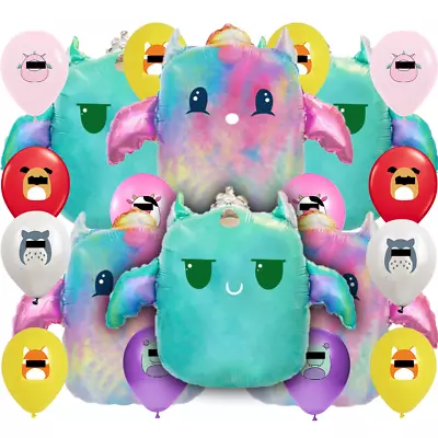 SQUISHMALLOWS  CUPCAKE BALLOON CUP PLATE Birthday Party Decoration Theme Idea • $2.99