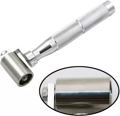 34mm Metal Hand Stainless Steel Wallpaper Seam Roller Home Decor Seamed DIY Tool • $20.67