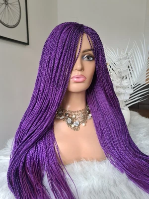 £59.99 • Buy Stunning Purple Twist Braid Wig💜💜💜💫💫💜