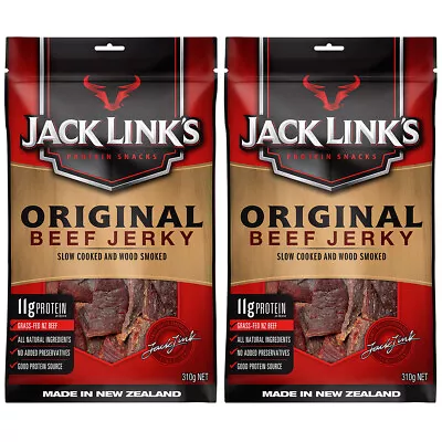 2 X Jack Link's Original Beef Jerky 310g Made In New Zealand (620g In Total) • $45.99