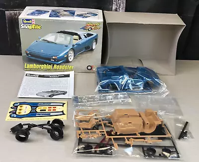 OPEN BOX Revell Snaptite Wheels Of Fire LAMBORGHINI ROADSTER Model Kit 1:24 • $29