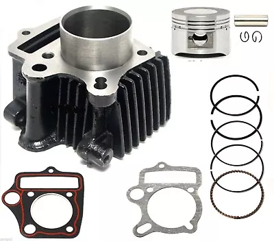 110cc Cylinder Barrel Head Piston Kit  Lifan Pit Honda  Falcon QUAD Bike  • £43.99