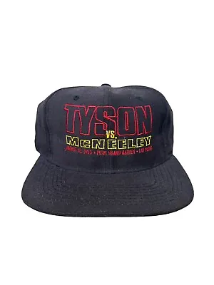 MGM Grand Las Vegas 1995 Mike Tyson Vs McNeeley Boxing Snapback Hat Cap LV • $110