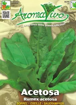 £1.39 • Buy Sorrel - 3 Gram Approx 3400 Seeds - Pictorial Packet