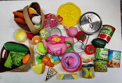 Large Lot Of Melissa & Doug And Mixed Brand Kitchen Play Food Items Read Details • $35