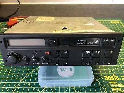 VW Volkswagen Gamma 2 II Radio 357035186 Golf MK2 G60 Rallye - Spares Or Repair • $155.57