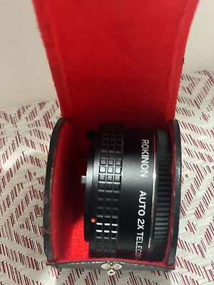 ROKINON Auto 2x CONVERTER Lens For (CA) Camera • $5