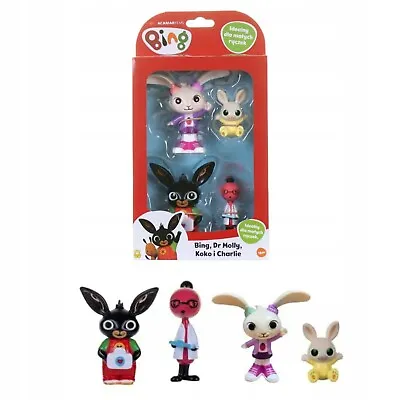 £16.86 • Buy Bing Doctor Molly Coco Charlie 4 PCS Figurines Set Kids 7cm - 9cm Gift Fun Play