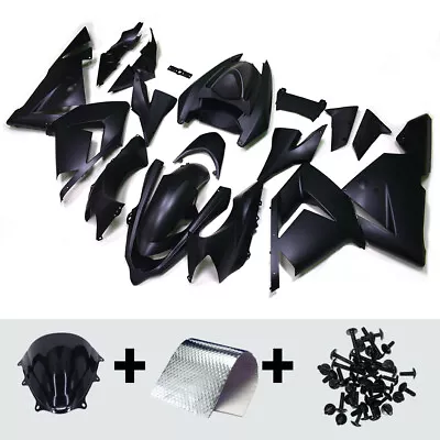 ABS Fairing For Kawasaki ZX10R 2004 2005 Ninja ZX-10R 04 05 Matte Black Bodywork • $453.95