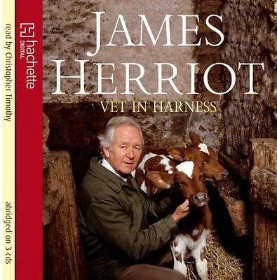 Vet In Harness By Herriot James CD-Audio Book The Cheap Fast Free Post • £10.69