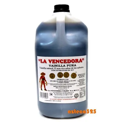 La Vencedora 1 Gallon Mexican Vanilla Vainilla Pura Extract From Mexico • $59