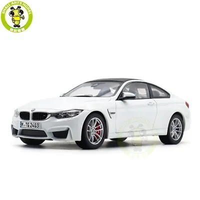 1/18 Paragon BMW M4 F82 2014 White Diecast Model Car Toys Gifts For Friends • $84.92