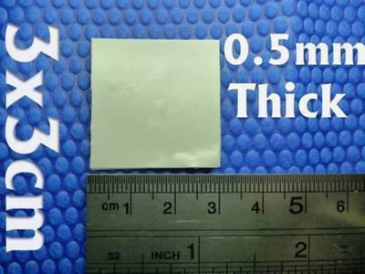 $10.96 • Buy 2x Thermal Pad 3X3cm 0.5mm Xbox360 GPU CPU VRAM Chip