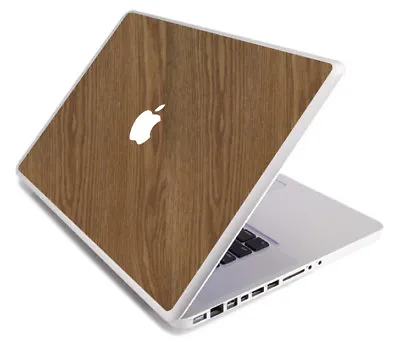 WOOD Vinyl Lid Skin Cover Decal Fits Apple MacBook Pro 13 A1278 Laptop • $9.99