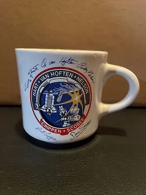 1984 NASA Space Shuttle Challenger STS-13 STS-41-C Mission Mug 11th SS Mission • $85.57