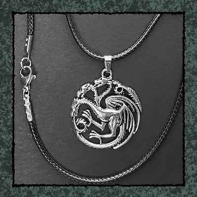 £5.99 • Buy Daenerys Targaryen Dragon Cosplay Necklace - Game Of Thrones Khaleesi Costume
