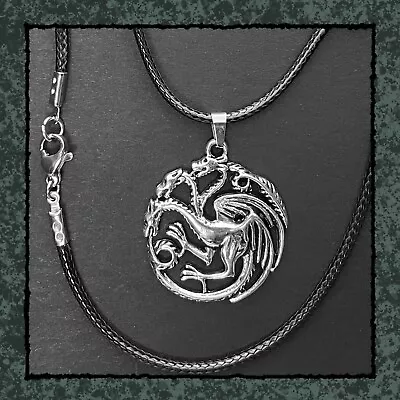 Daenerys Targaryen Dragon Cosplay Necklace - Game Of Thrones Khaleesi Costume • £10.99