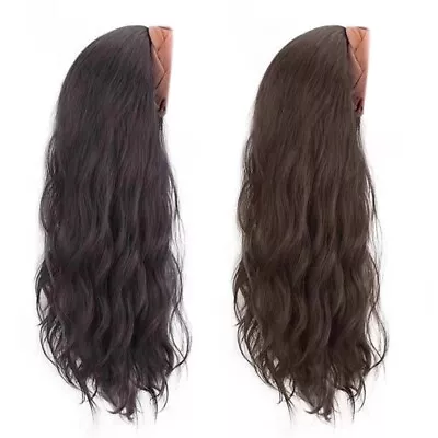 Women Hair Curly Hairband Curly Hair Headband Curly Wigs Synthetic Wigs Hairhoop • £13.08