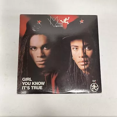 Milli Vanilli - Girl You Know Its True - 12  ( Vinyl Record ) • $9