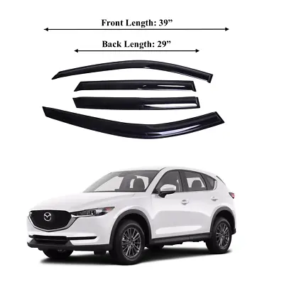 Fits Mazda CX-5 2017-2023 Side Window Visor Sun Rain Deflector Guard • $30.99