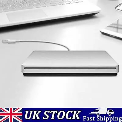 UK USB External CD RW Drive Burner Superdrive For MacBook Air Pro IMac • £17.69