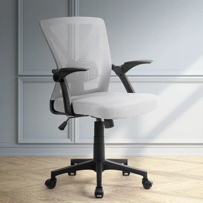 $92.96 • Buy Artiss Office Chair Gaming Executive Computer Chairs Study Mesh Seat Tilt Grey