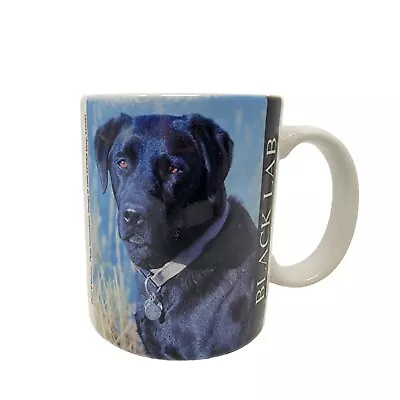 Vintage 1992 Black Lab Labrador Retriever Dog Coffee Mug Cup XPRES Corp • $14.99