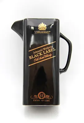 1970s Vintage Wade Pottery Johnnie Walker Black Label Scotch Whiskey Water Jug • $38