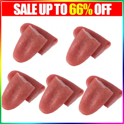 Funny Fake Through Tongue Prank Piercing Interesting Silicone Prop Halloween Toy • £2.60