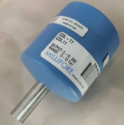 $125 • Buy Millipore Pressure Transducer CDL-11 | Range 0-10 Torr | Output: 0-10VDC