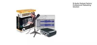 M-Audio Podcast Factory Professional Podcasting Solution • $75