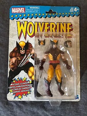 Marvel Legends Retro Wolverine Brown Costume Rare • $45