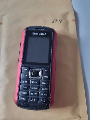 Samsung GT B2100 - Red (Unlocked) Rugged Mobile Phone • £17