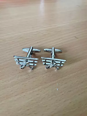 £6.55 • Buy Novelty Tri Plane Cufflinks