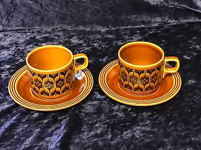 Vintage Hornsea 'Heirloom' Cup And Saucer X 2 • £10