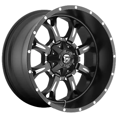 Fuel 1Pc KRANK Matte Black Milled 20x10  For Ford F250 Rim 8x170 -12 Offset Each • $457