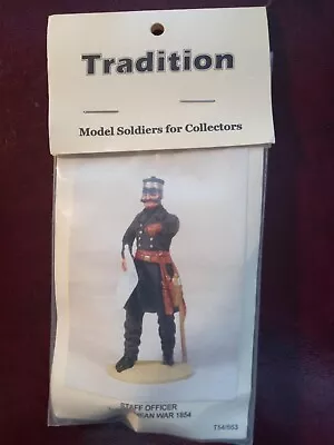 Tradition Staff Officer 54mm Crimean War 1854 Figure Kit  • £8