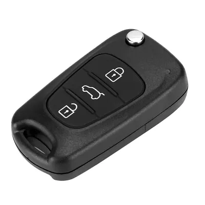 $14.32 • Buy 3 Button Car Remote Flip Key Fob Case Protective Cover Shell Fits For I20 I30