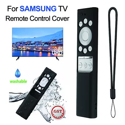 Black Remote Control Case For Samsung TV BN59-01275A 01304A Dust Silicone Cover • $6.22