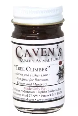 Caven's Tree Climber - Fisher And Marten Lure 1 Ounce Trapping Supplies Bait • $14.99