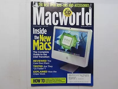 Macworld Magazine April 2006 D9 • $13.99