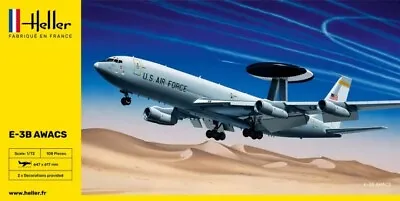 New! Heller 80308 U.S. Air Force AWACS Boeing E3A/C  - 1:72 Scale Model Kit • $99.90