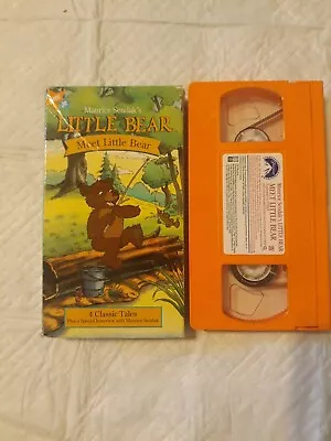 Little Bear - Meet Little Bear (VHS 1997) Maurice Sendak Nick Jr  • $7