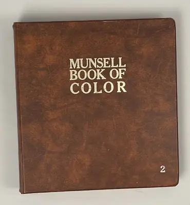 Munsell Color Company 1976 Two Books Of Color Binders BG-RP And R-G  RARE! • $450