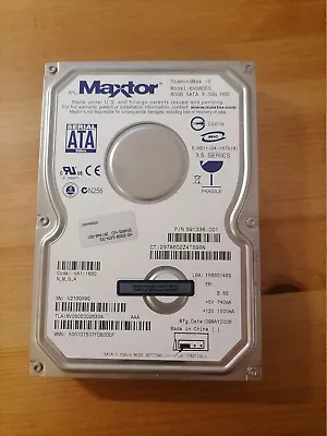 £5.20 • Buy Maxtor DiamondMax 10 6V080E0 3.5  80 GB HDD SATA Internal Hard Drive