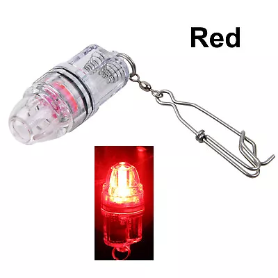 2 X LED Underwater Fishing Light Deep Drop Lamp Attractive Flash Fishing Light • $18.99