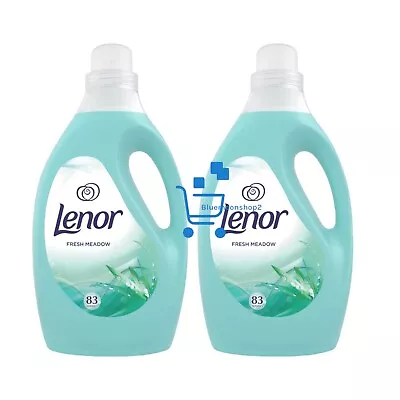 2 X Lenor Fabric Conditioner - Fresh Meadow 83 Washes/ Bottle • £24.99