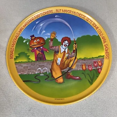 Vintage 1977 Ronald McDonald Mayor McCheese Plate 10  McDonald's Lexington RARE • $9.99